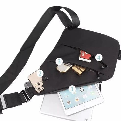 Ασφαλής τσάντα Crossbody
