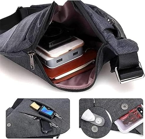 Ασφαλής τσάντα Crossbody